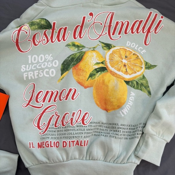 PacSun Lemon Zip Up - Picture 2 of 4